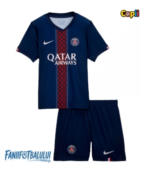 Paris Saint-Germain Echipament de Fotbal Replică 2025-26 Copii Acasa (+ Șorturi)
